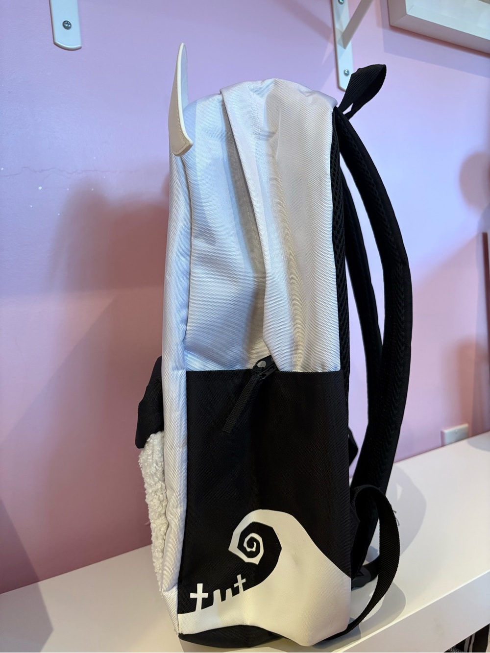 Disney Nightmare Before Christmas Zero Figural Fuzzy Backpack - Used Once 🖤🕷️ - Picture 10 of 12